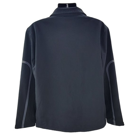 Rockford IceHogs Softshell Jacket Men’s XL Black Full Zip AHL Reebok Hockey - Picture 3 of 6